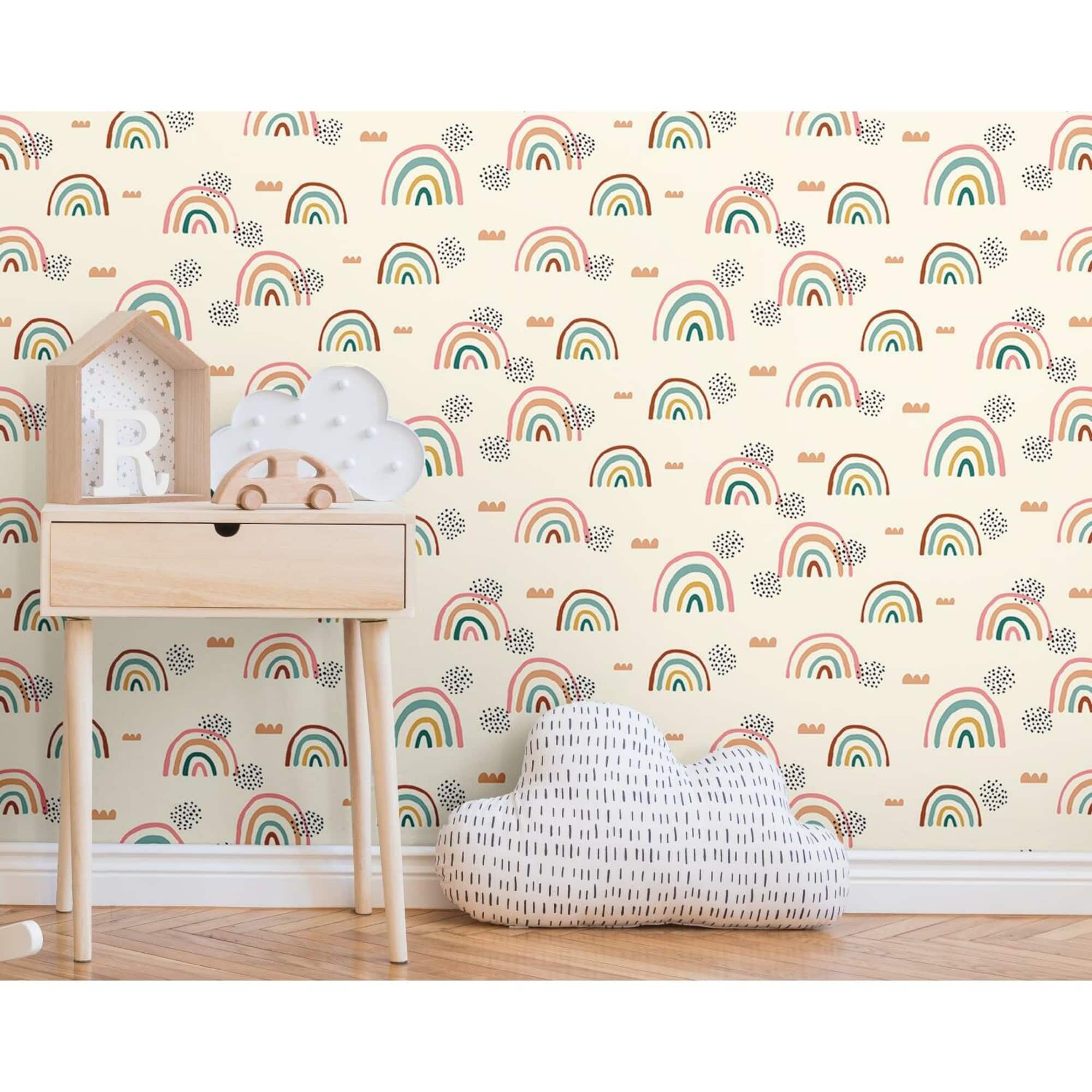 RoomMates Rainbow's End Peel & Stick Wallpaper